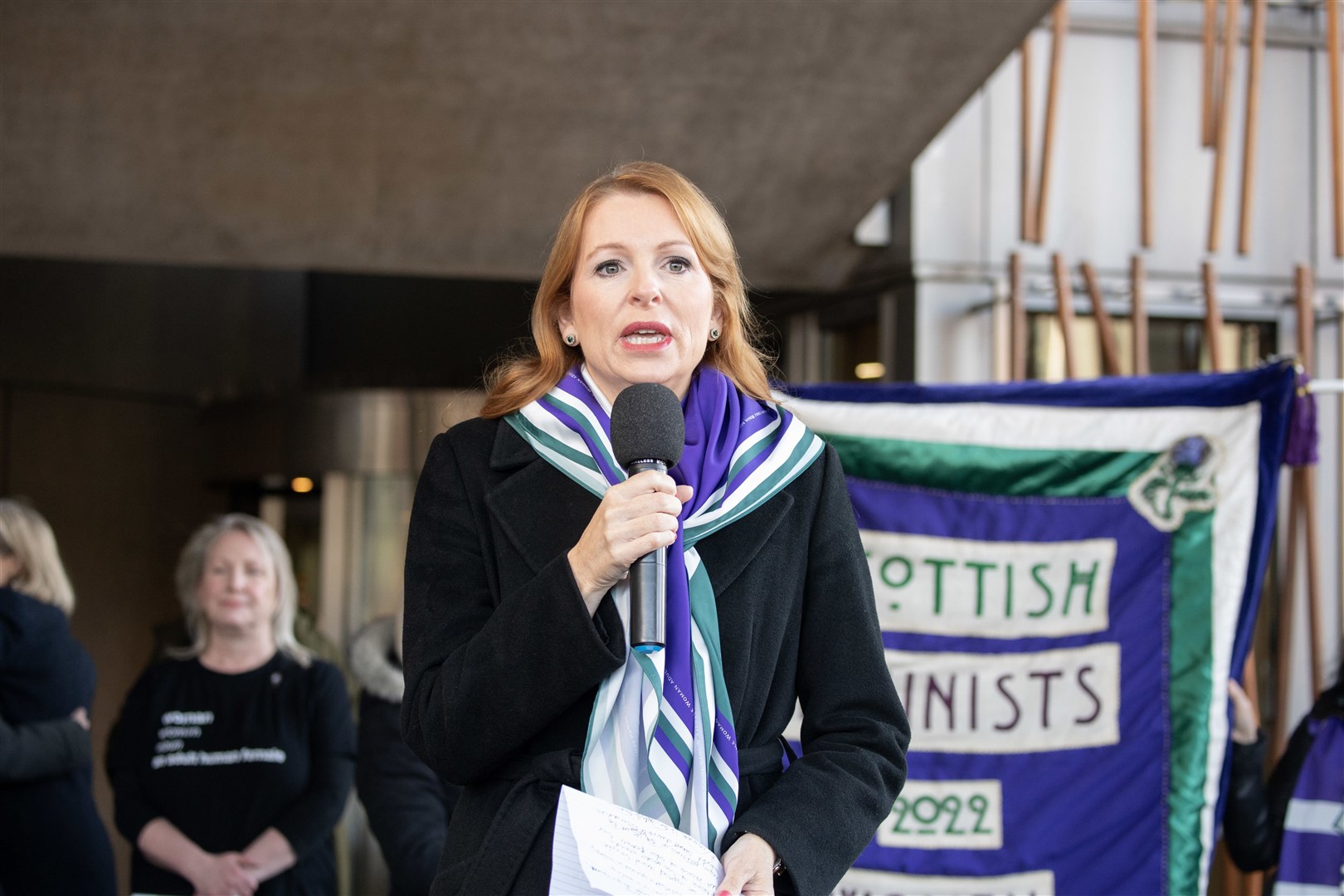 Ash Regan resigned as a minister over her opposition to the Bill, and this week spoke at a rally organised by For Women Scotland and the Scottish Feminist Network (PA)