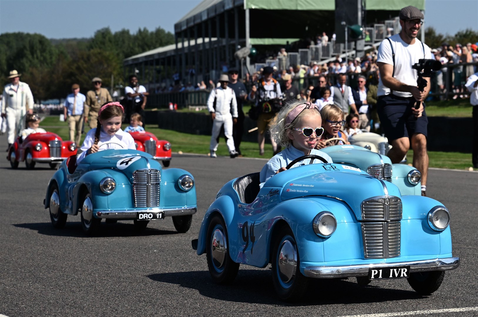 The event pays homage to Goodwood’s history, when it ranked alongside Silverstone as one of Britain’s premier race tracks until the mid-1960s (Kieran Cleeves/PA)