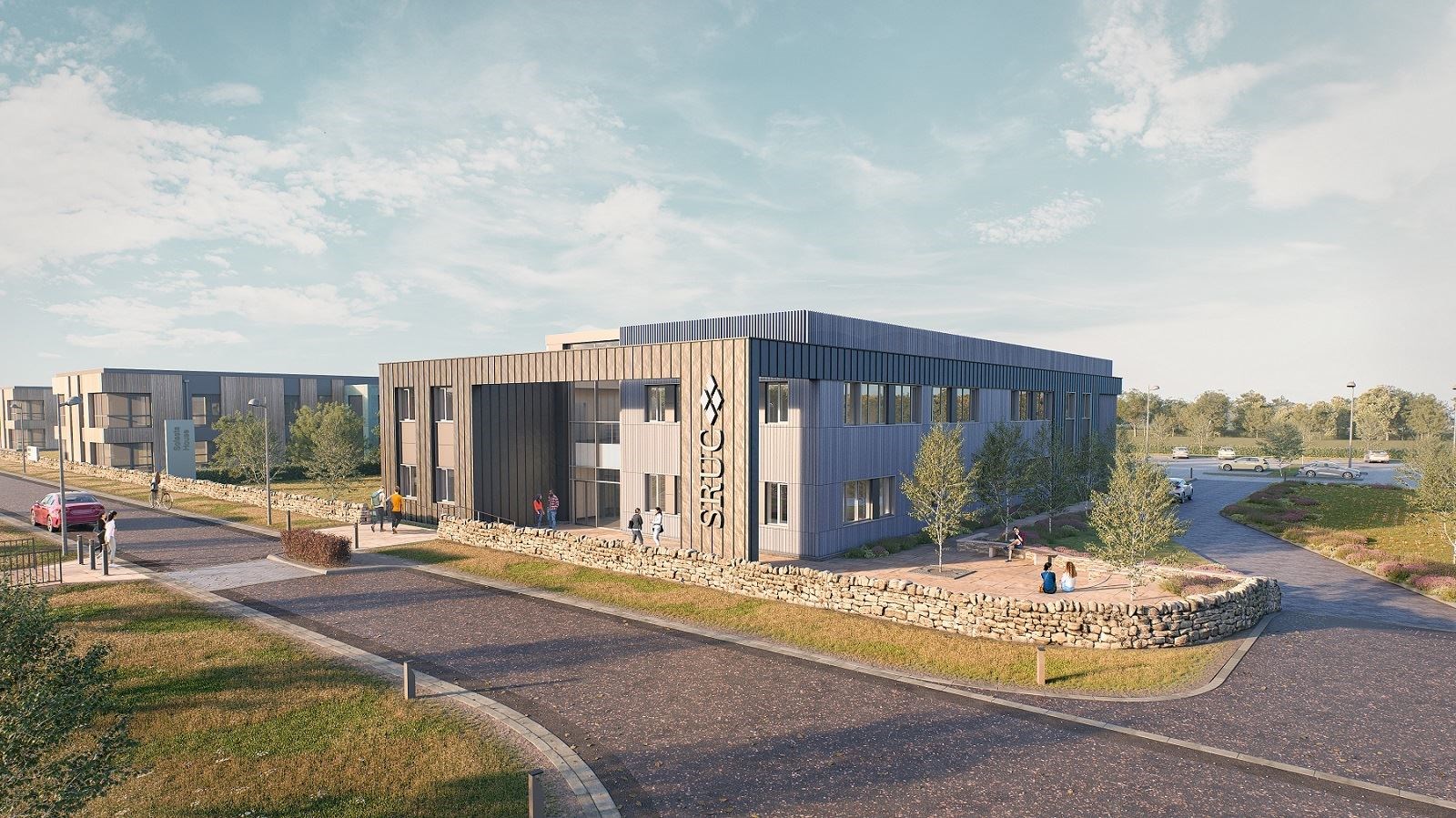 An artistic impression of the new SRUC Rural and Veterinary Innovation Centre.