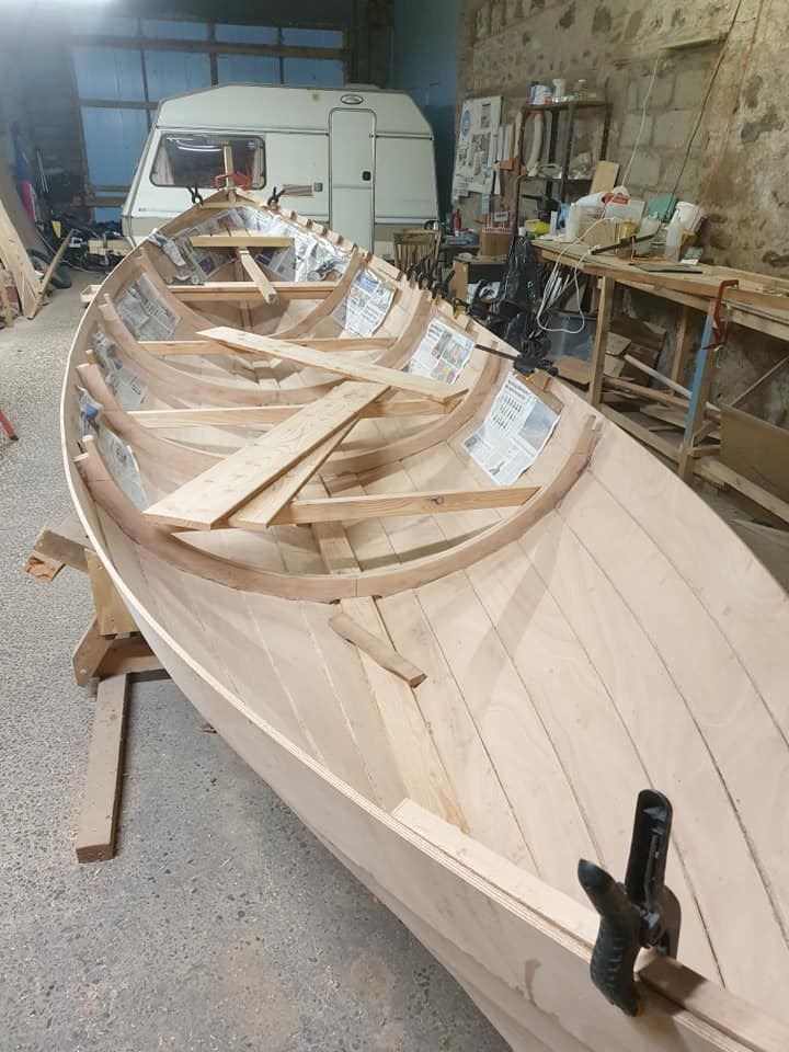 A skiff build, helped by the fund.