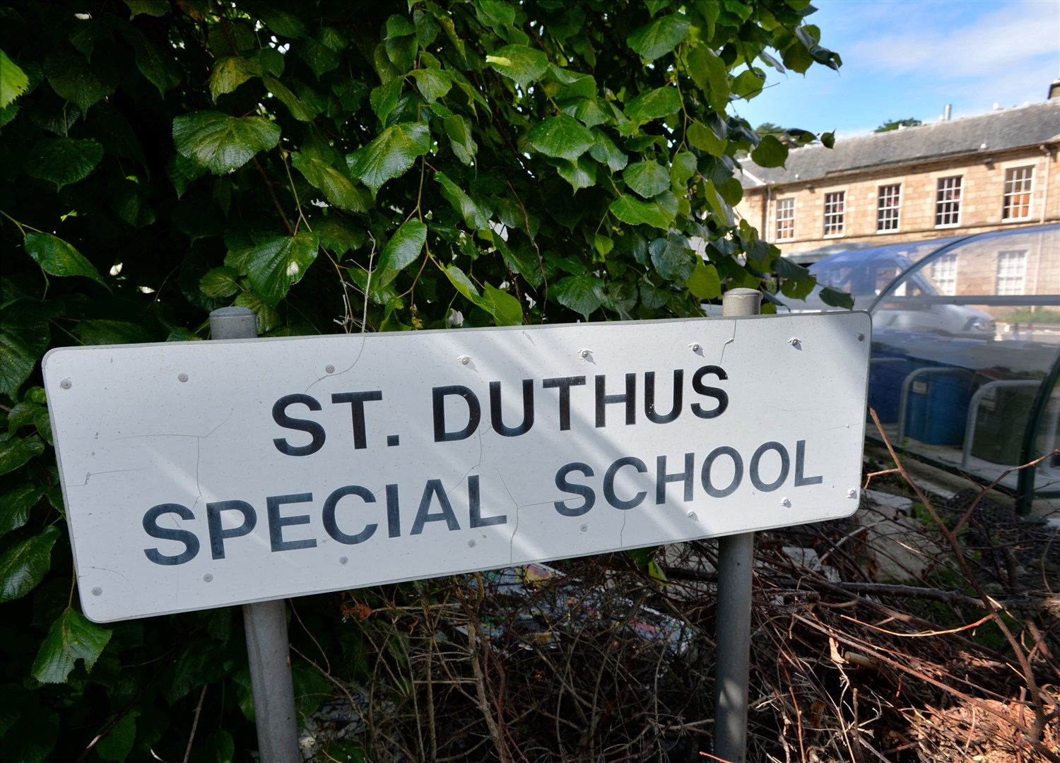 St Duthus in Tain was closed today because of a fault with its water system.
