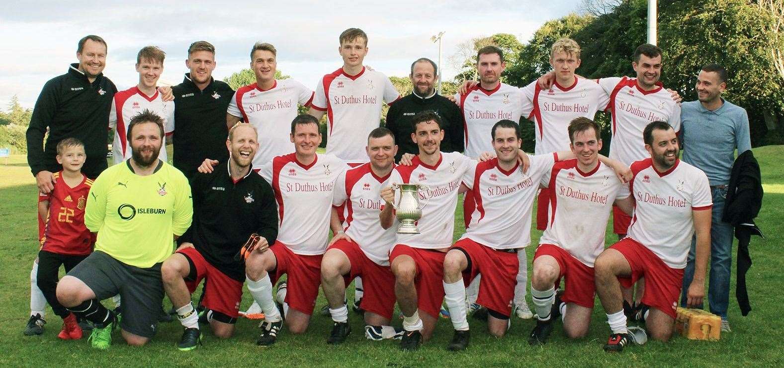 Tain Thistle won the North West Sutherland League in 2018 and 2019.