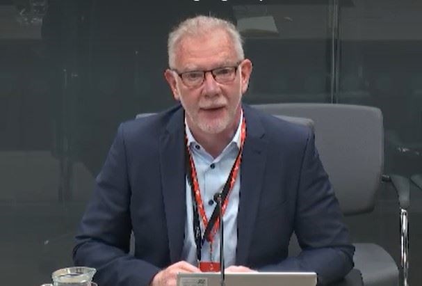 Brian Davies said Sport Wales did not have the authority to investigate independent sports organisations (Senedd TV/PA)