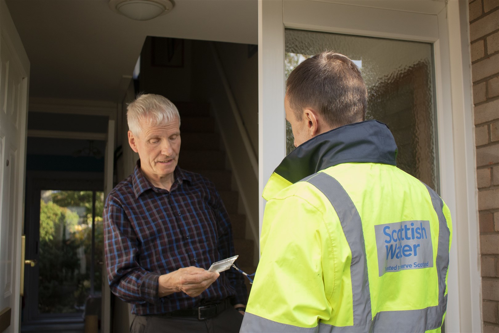 Scottish water has issued advice to customers to avoid bogus callers on darker days. Picture: Scottish Water