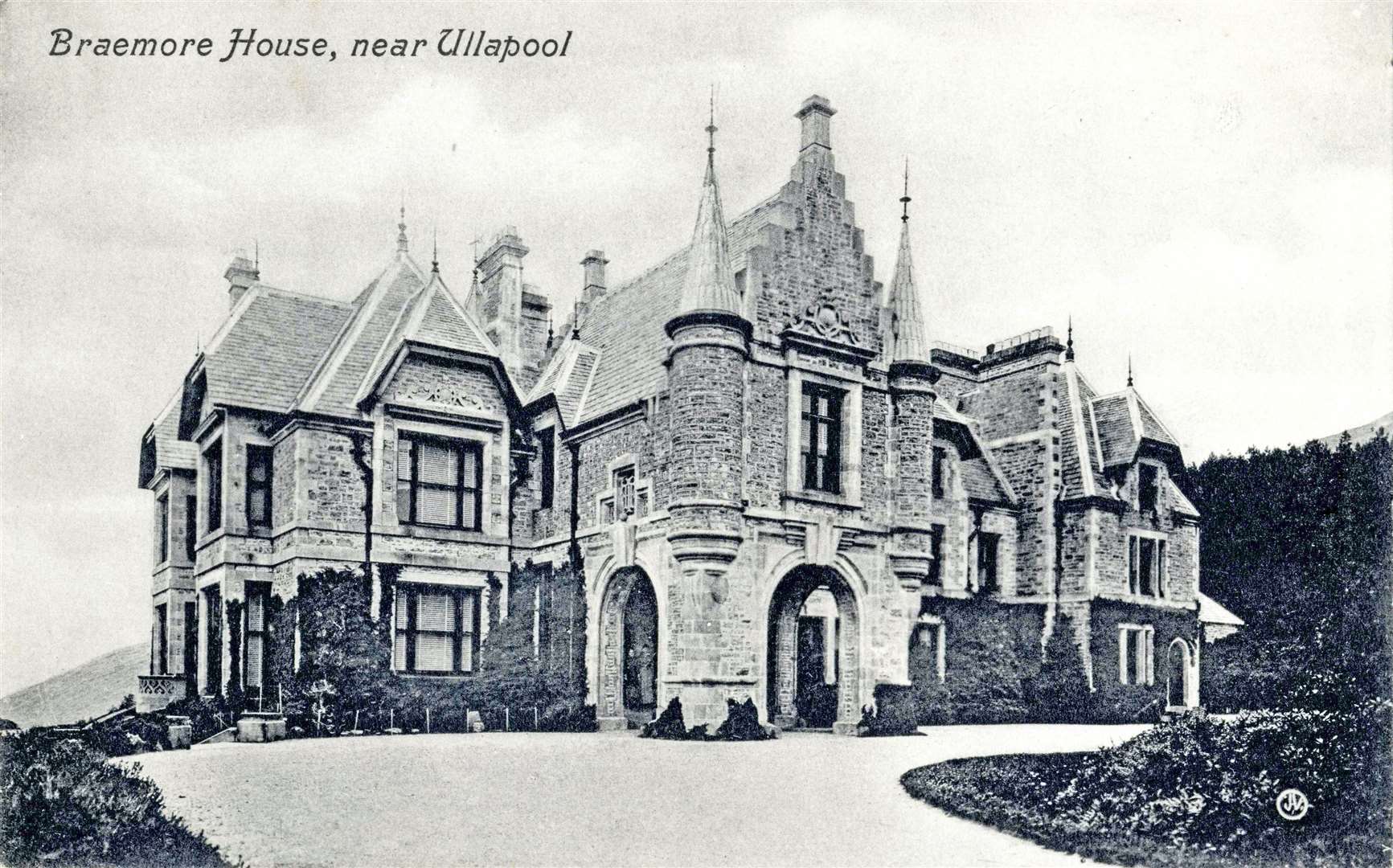 Braemore House, built for Sir John Fowler but now demolished. Picture: Am Baile