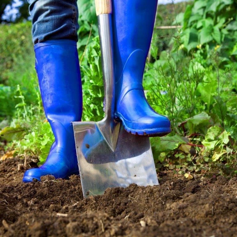 Digging deep in the garden can raise safety issues which, SSEN says, should be checked out in advance.