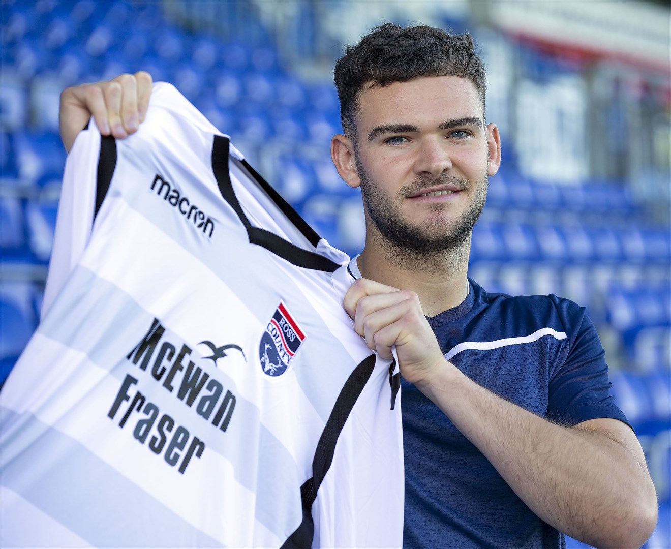 Goalkeeper Jack Ruddy has signed a short-term contract until January with Ross County. Picture: Ken Macpherson