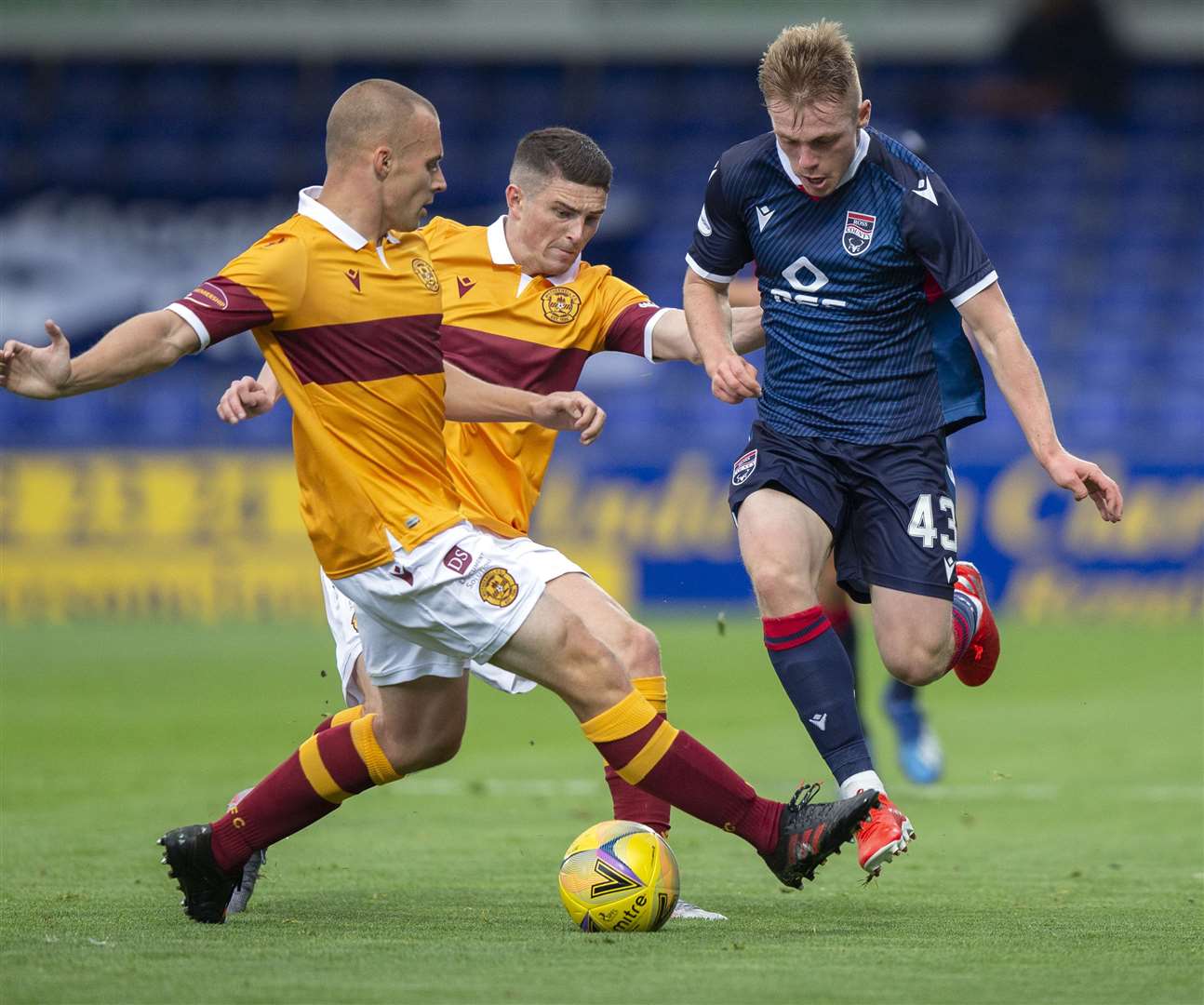 Ross County travel to Motherwell tomorrow. Picture: Ken Macpherson