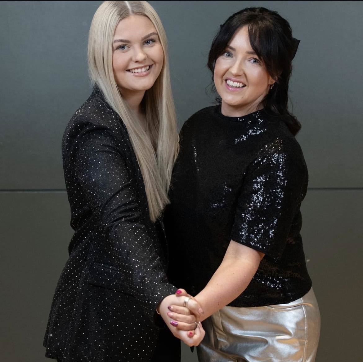 Kaitlyn and her Strictly Inverness dance partner Emma.