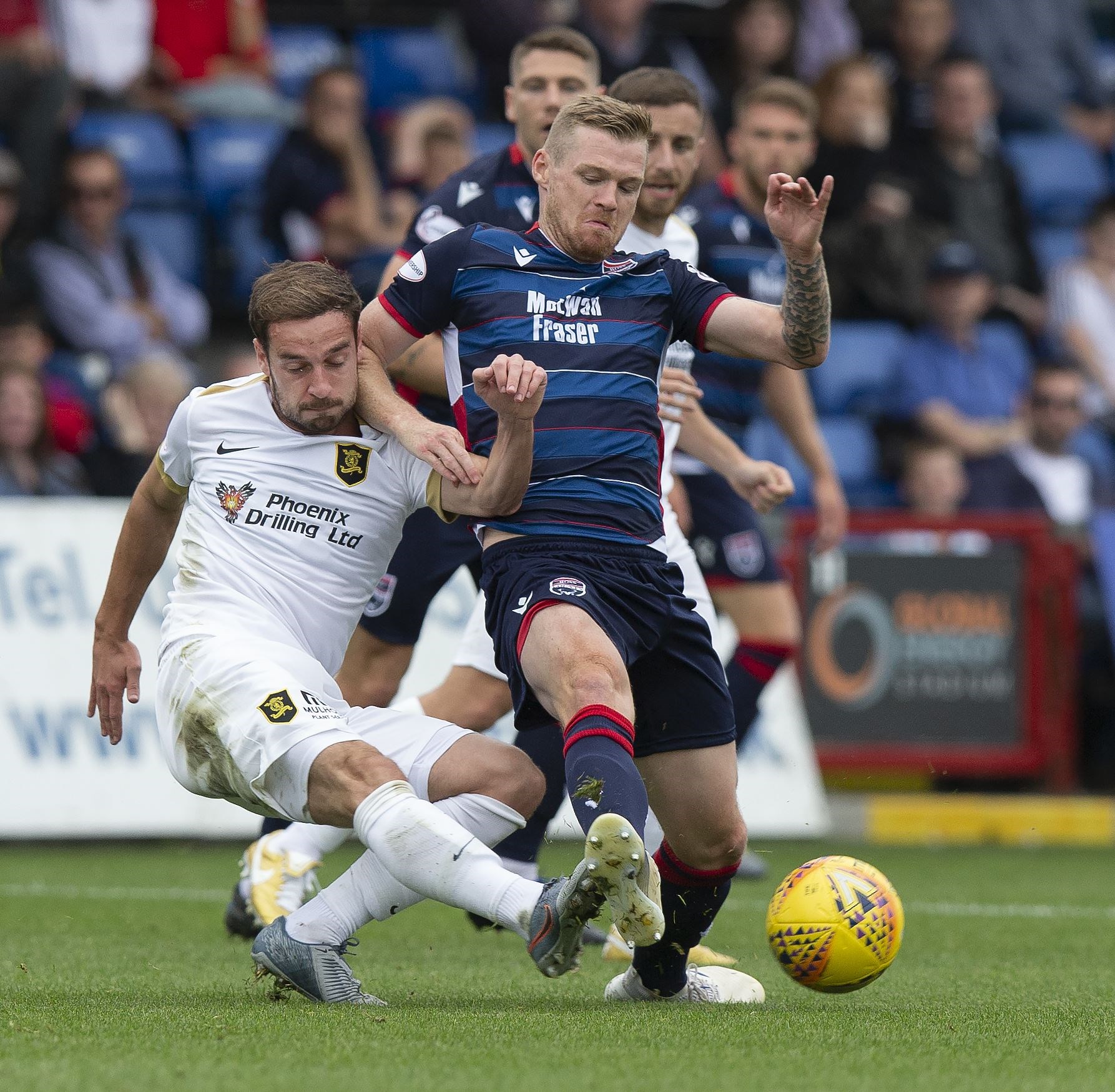 Billy Mckay says Ross County have conceded too many goals