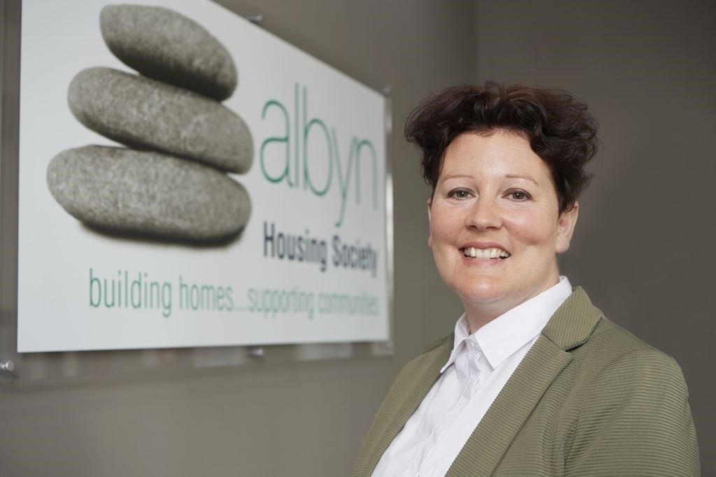 Lisa Buchanan, Chief Executive of Albyn Housing.