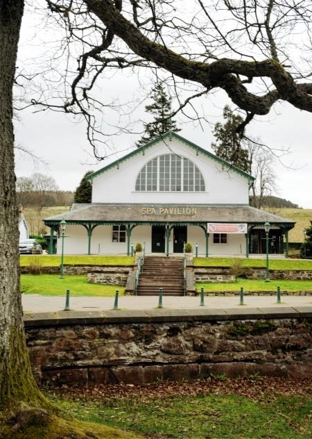 Srathpeffer Pavilion is the venue for Hooley in the Highlands.