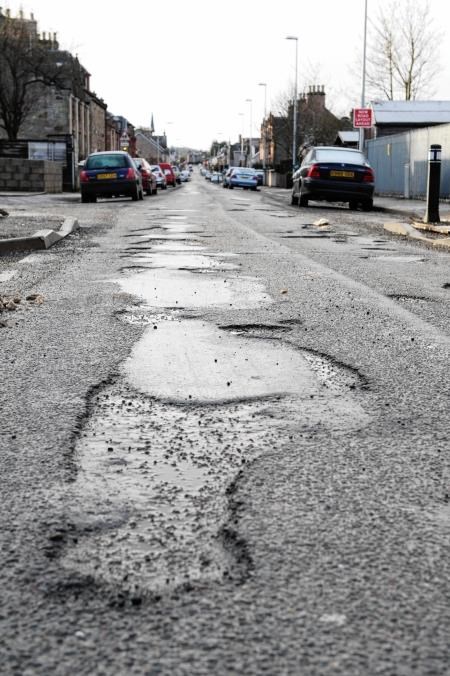 The new chairman has been given £2m worth of funding to invest immediately in road repairs.