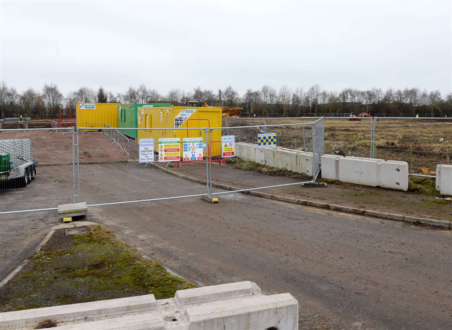 Work starts on new SPS prison site at Eastfield Way.Picture: Gary Anthony..