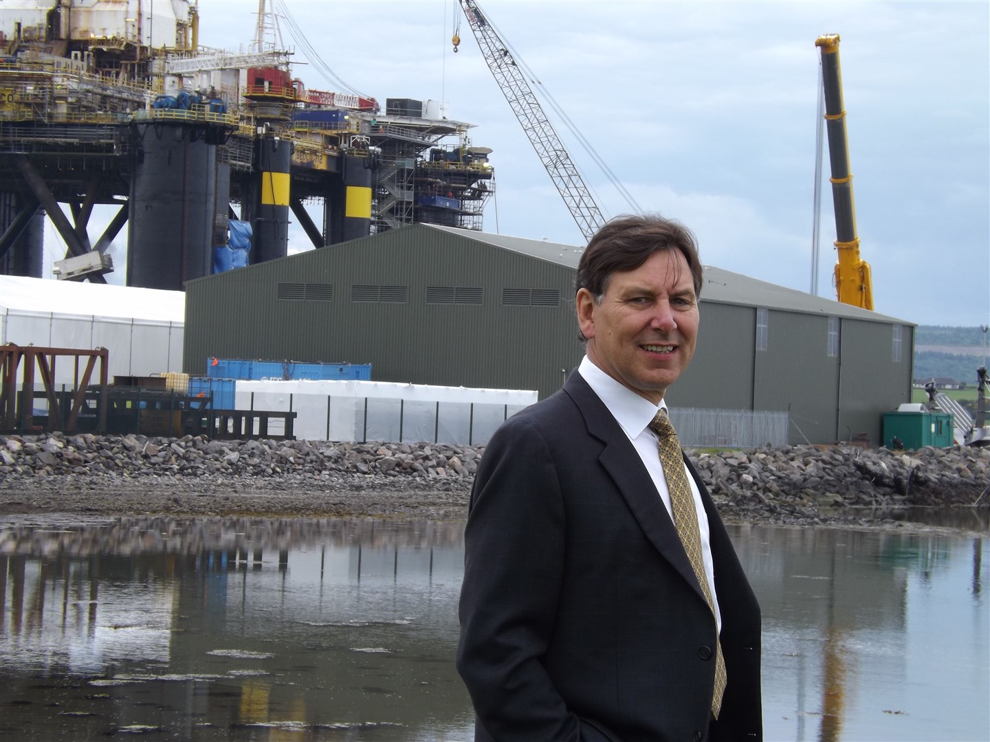 Bob Buskie, chief executive of the Port of Cromarty Firth.