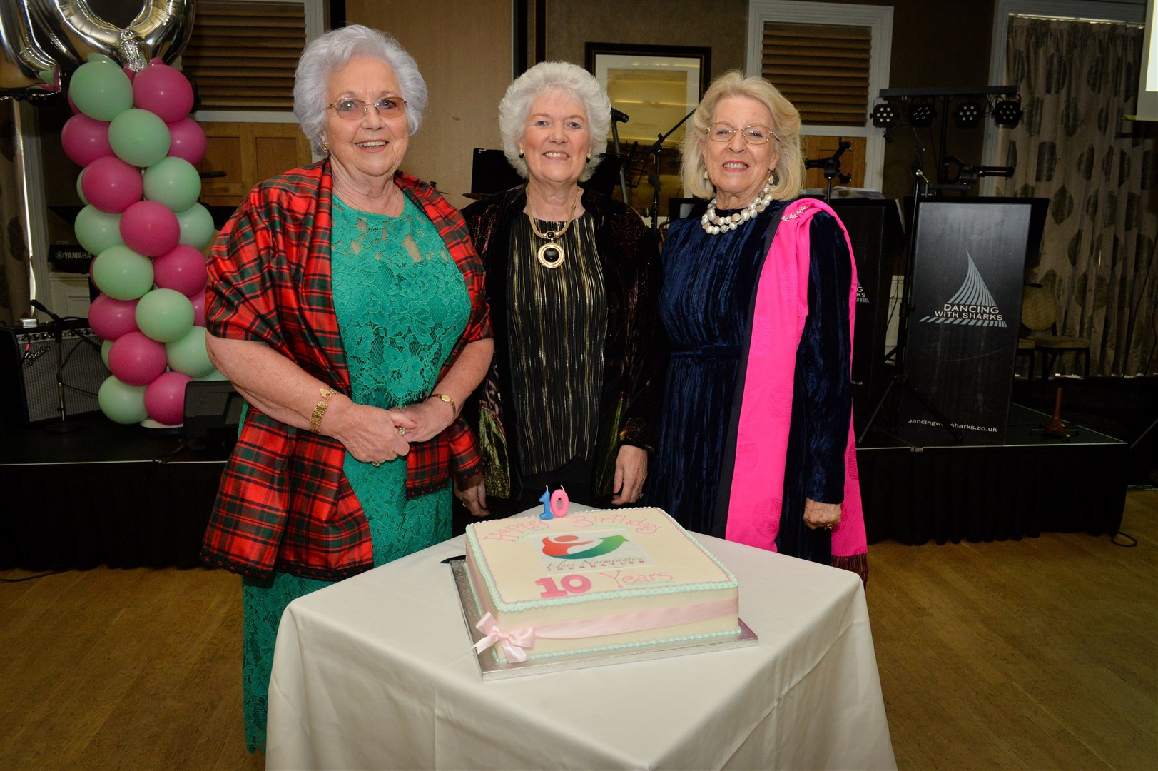 Elizabeth MacIntosh, Elsie Normington, Lady Claire Macdonald. Picture: Callum Mackay..