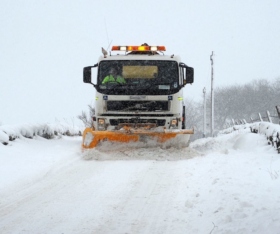 Snow has hit many parts of the Highlands again overnight. Picture: Stock image.