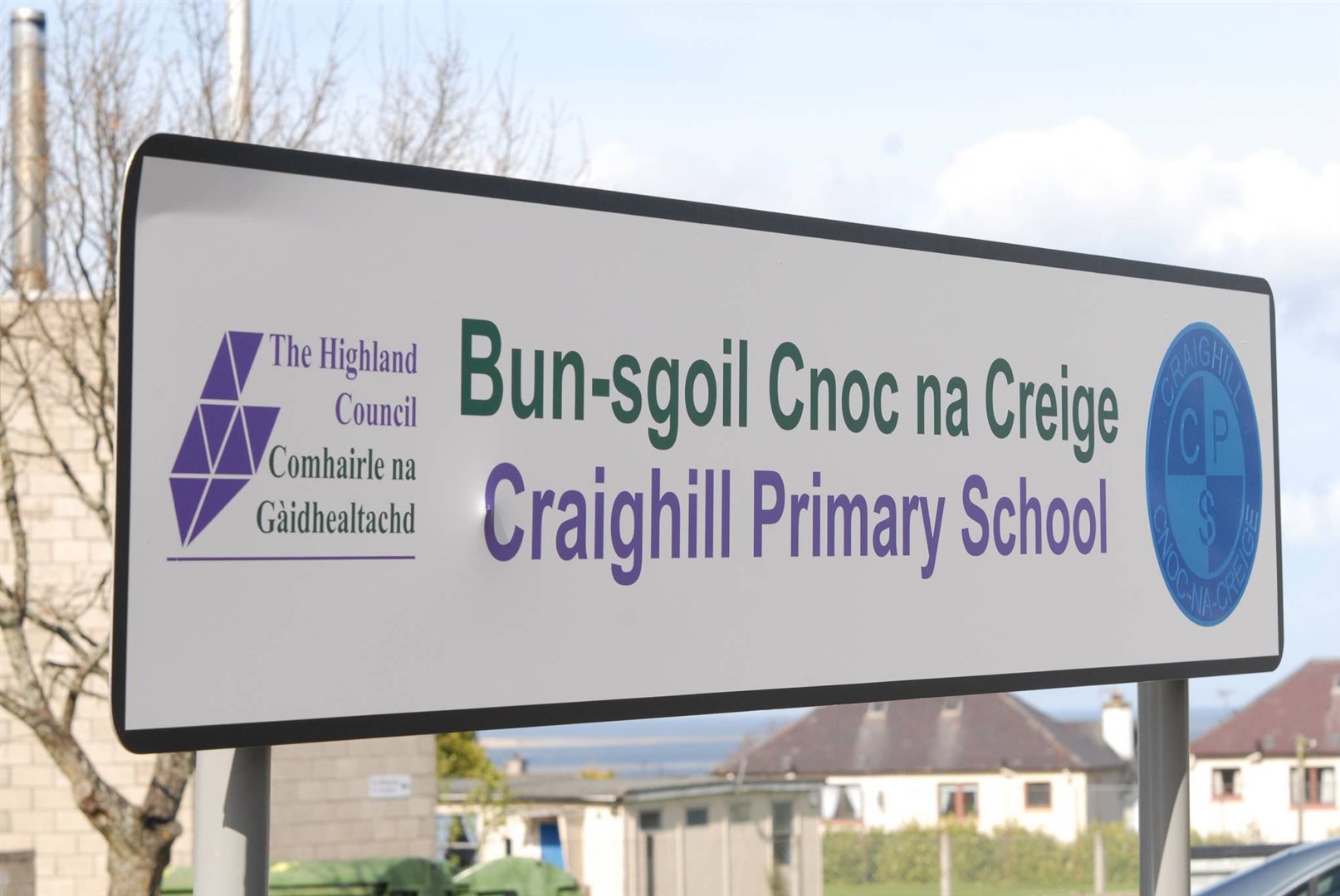 Craighill Primary School in Tain is one of two schools closed today.