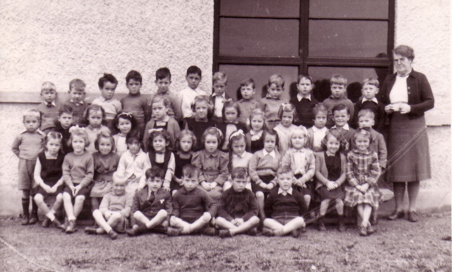 Pictured is the Primary One class in Dingwall Academy circa 1946. The names of the pupils remembered are as follows: Miss Allan, Iain Fraser, John Lawson, Ian McFarlane, Freddie McLeod, Ian McFarlane, Scott Reid, Sandra MacRae, Annabell Fisher, Isobel Lawson, Monica Mathieson, Sheila MacKay, Alexia Boyle, Marguerite Ross, Cary McLean, Myra Bremner. Anne Gow, Sandy Beattie, Catherine Mowat, Sheila Williamson, Rosemary Chiisholm, William Forsyth and Raymond Russell..Picture courtesy of Marguerite Ross, Dingwall...