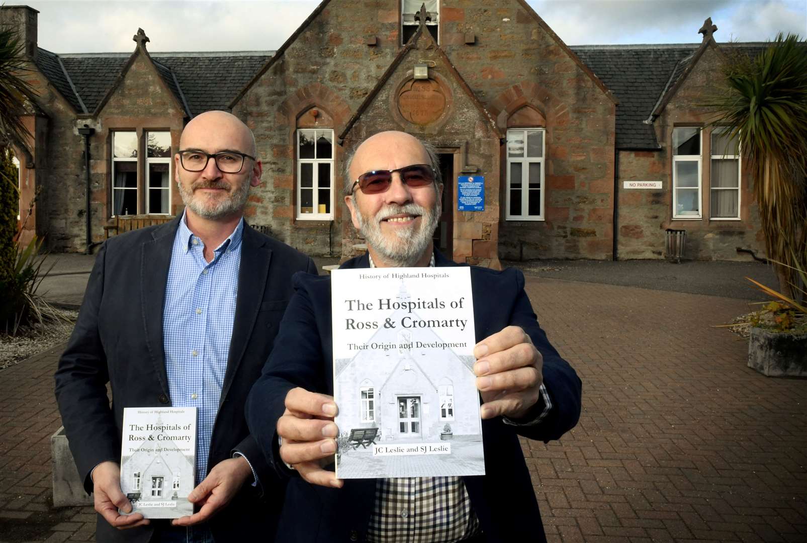 Steve and Jim Leslie have pulled together a fascinating book that is a treasure trove of information about the hospitals of Ross and Cromarty down the years. Picture: James Mackenzie.