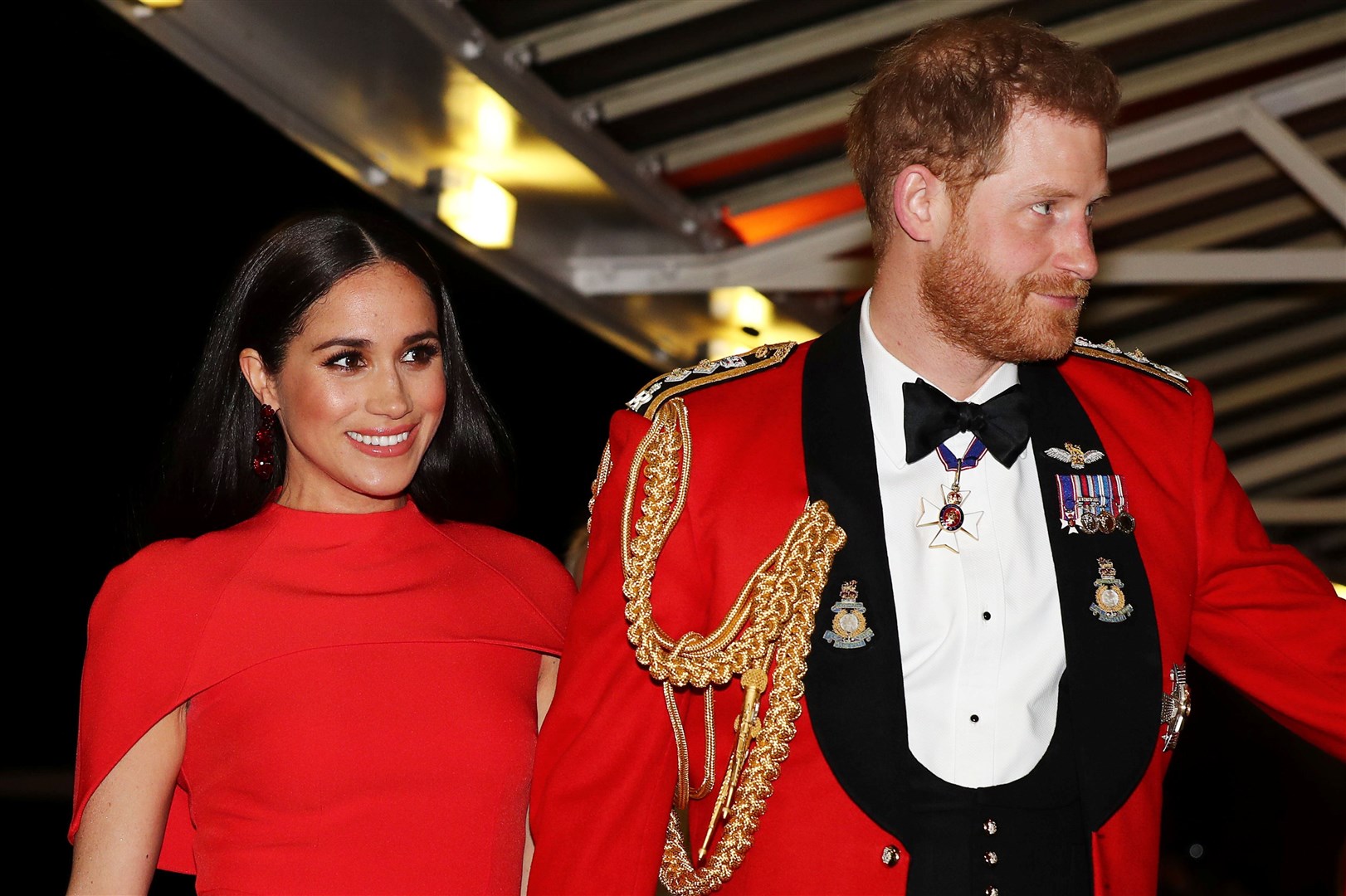 Harry and Meghan moved to the US last year (Simon Dawson/PA)