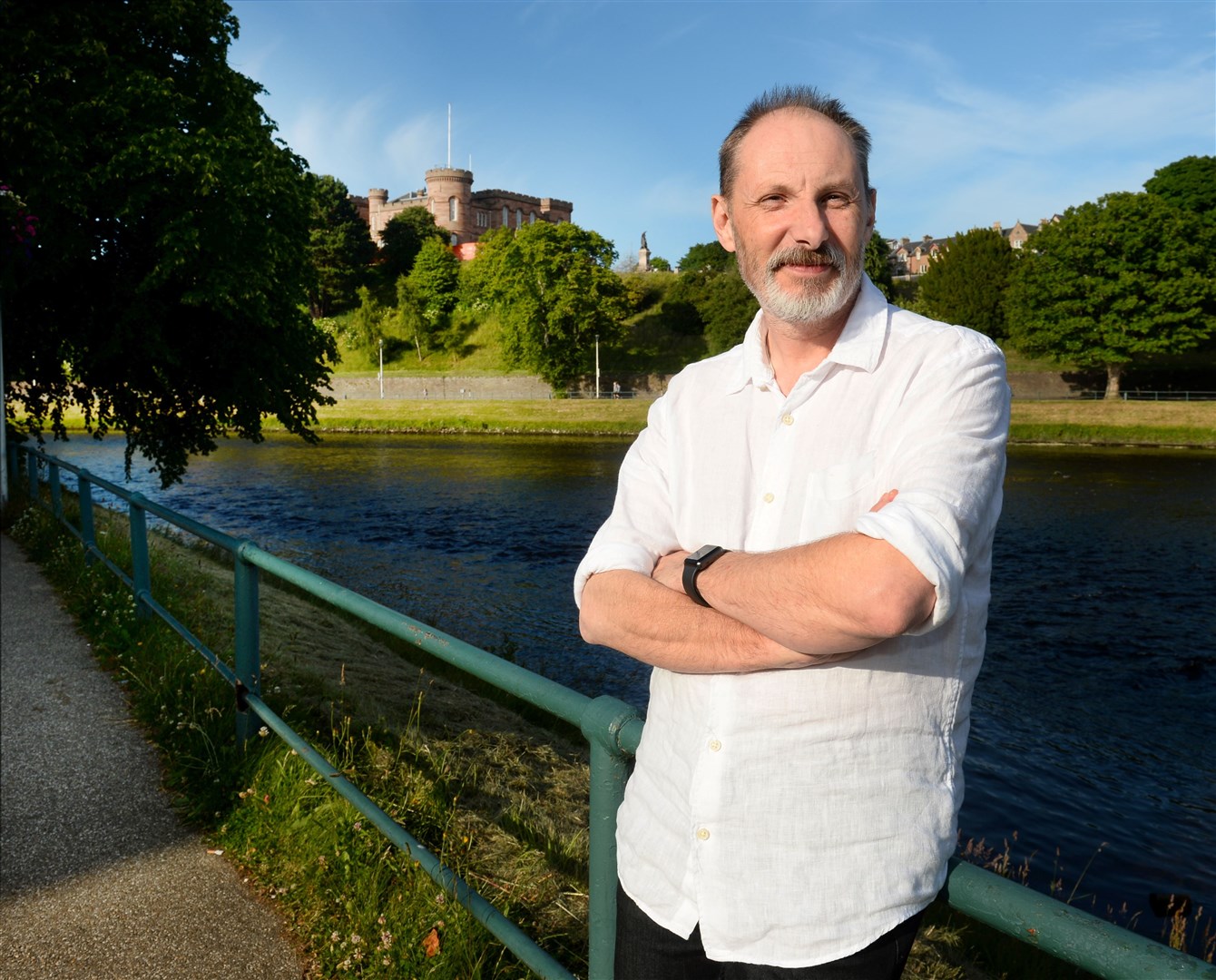 Douglas Hardie who is setting up the Highland Food and Drink Trail including a street food promenade by the River Ness.