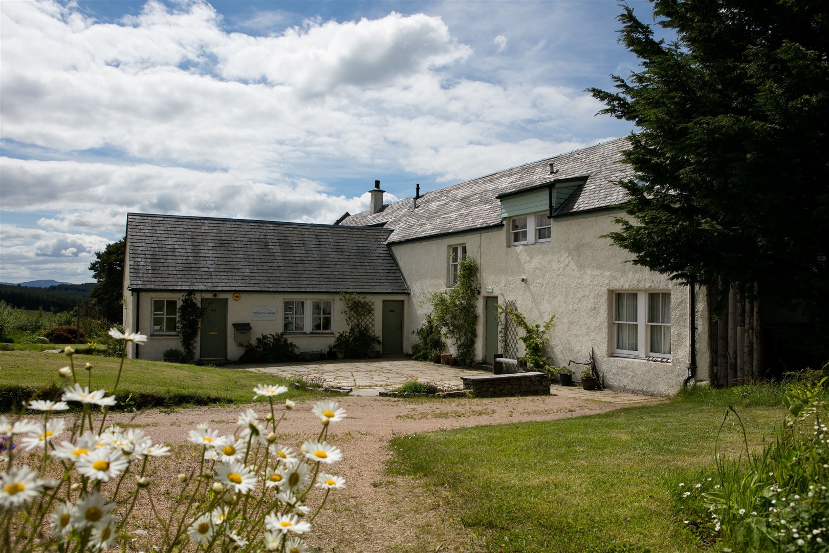 Moniack Mhor house and cottage.