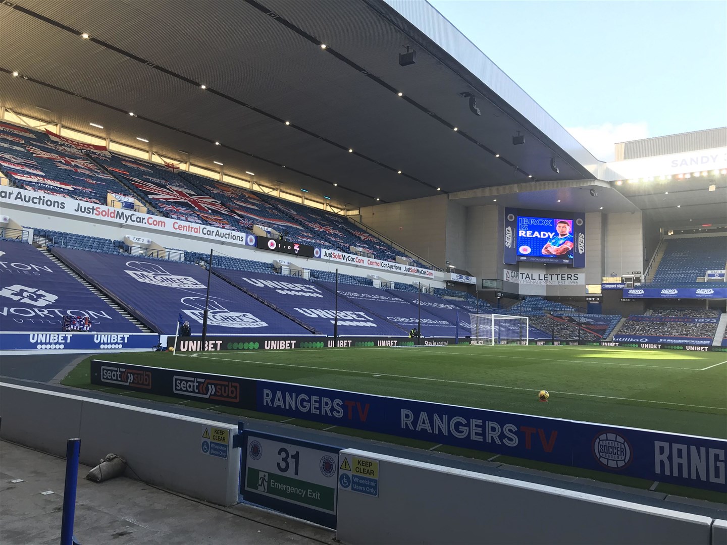 Ross County took on Rangers at Ibrox.