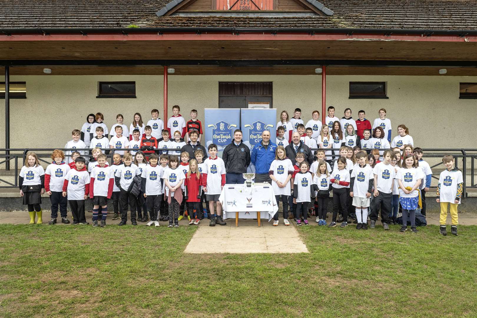 Glenurquhart Primary School conducted the MacTavish Cup semi final draw, which took place at Blairbeg Park, Drumnadrochit.