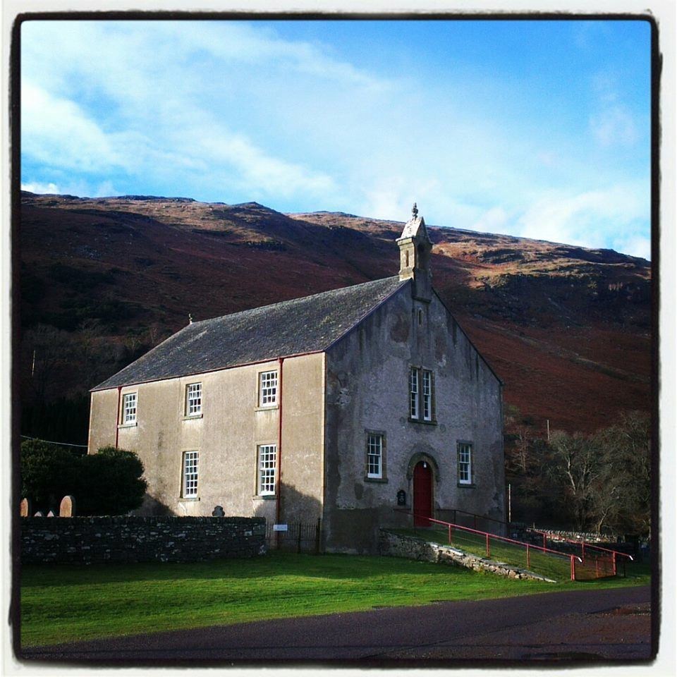 Clachan Church, which has a long history, was saved for community use.