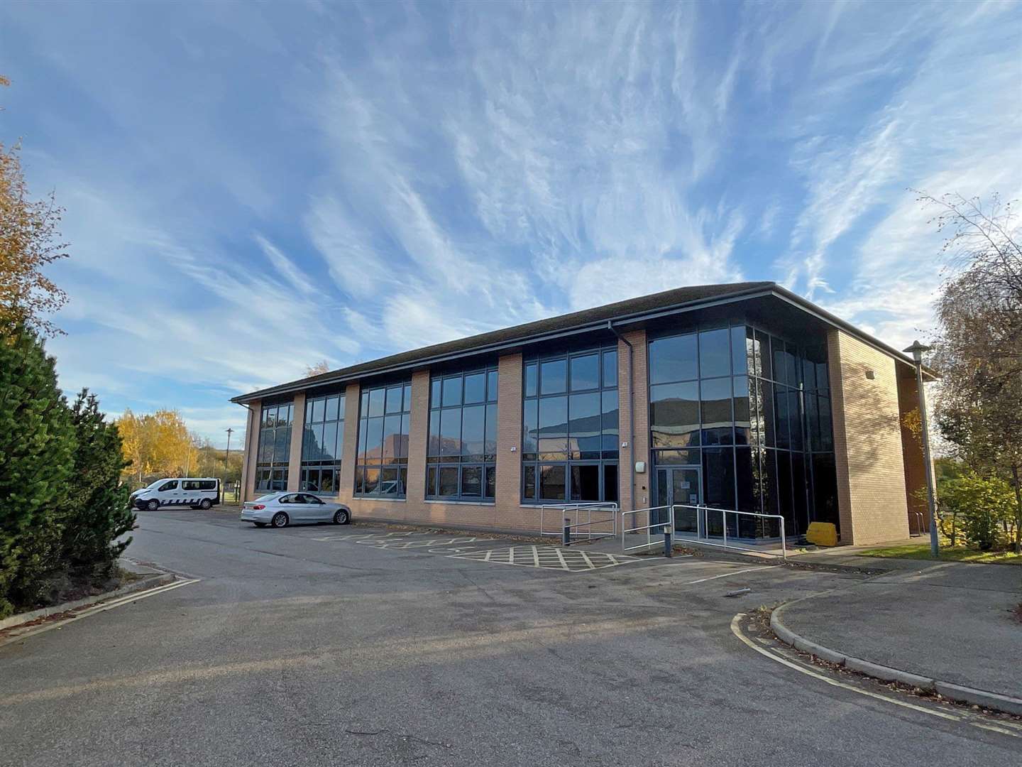Forestry and Land Scotland building in Inverness which is up for sale.