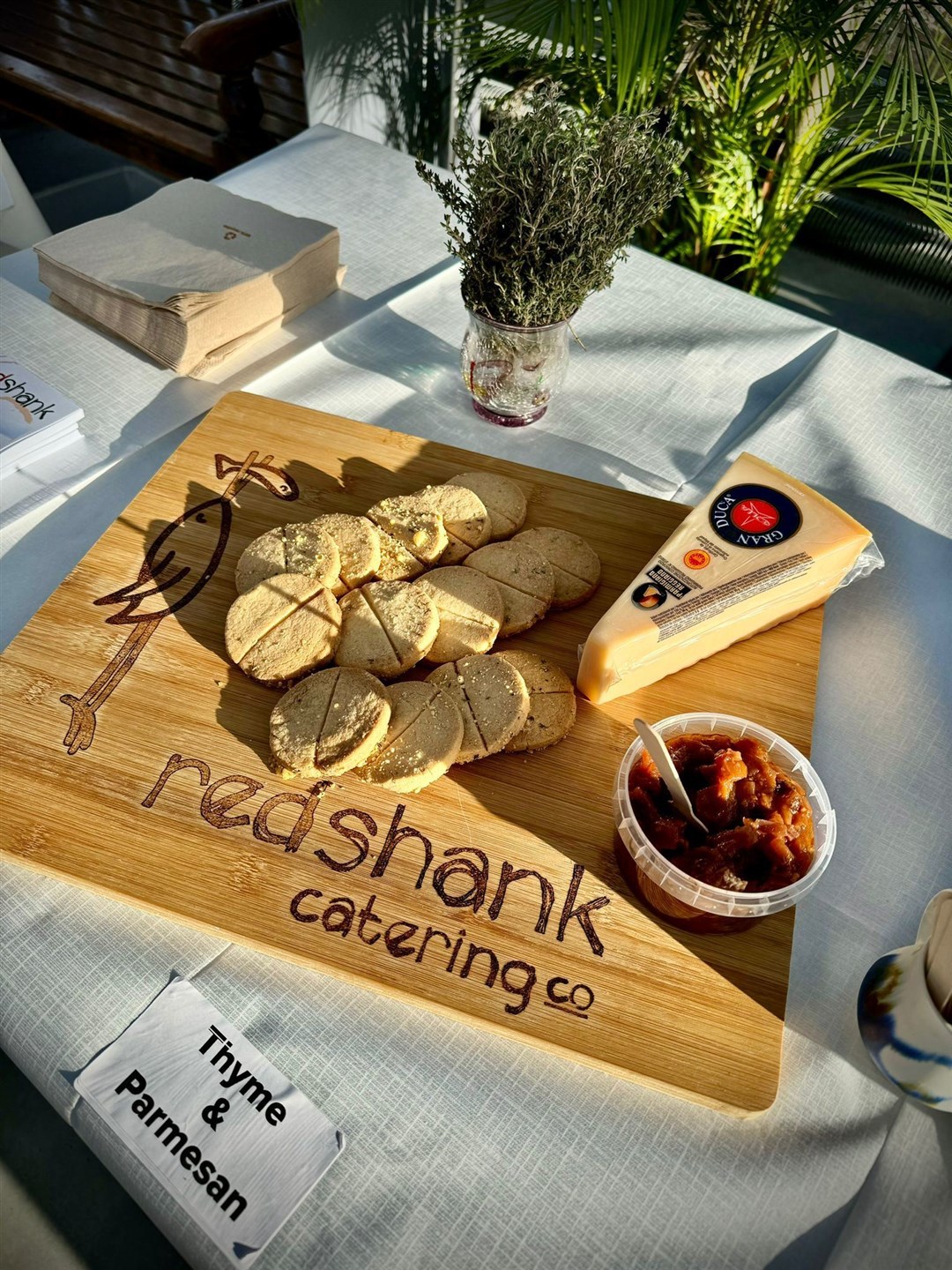 Red Shank Catering had a Thyme and Parmesan offering. Photo: Visit Inverness Loch Ness