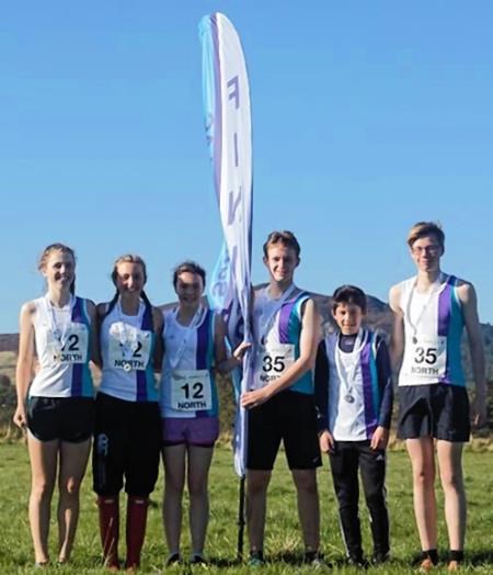 East Sutherland Athletics Club (ESAC) won gold, silver and bronze medals at the recent North District Cross Country Relay Championships at Edderton