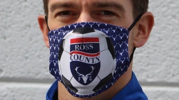 The face mask being sold by Ross County failed to find favour with fashion designer Siobhan Mackenzie.