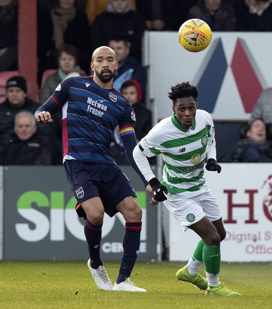 Liam Fontaine thinks the Staggies can learn something from the likes of Livingston and St Mirren. Picture: Ken Macpherson