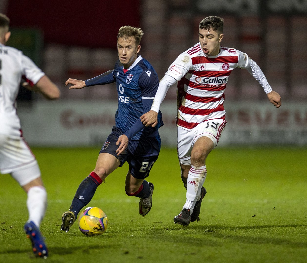 Ross County are only one point behind Hamilton Academical. Picture: Ken Macpherson
