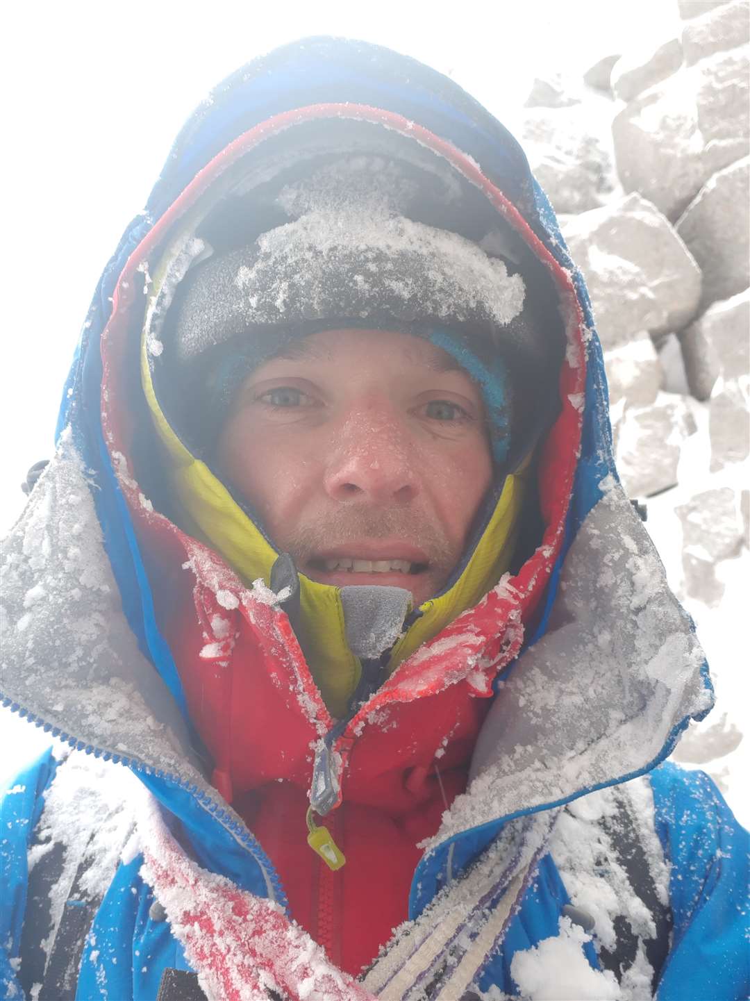 Ben Gibson, mountain safety adviser for Mountaineering Scotland.
