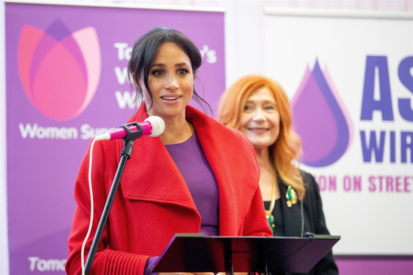 Meghan has urged people to vote in the US presidential elections (Charlotte Graham/Daily Telegraph/PA)