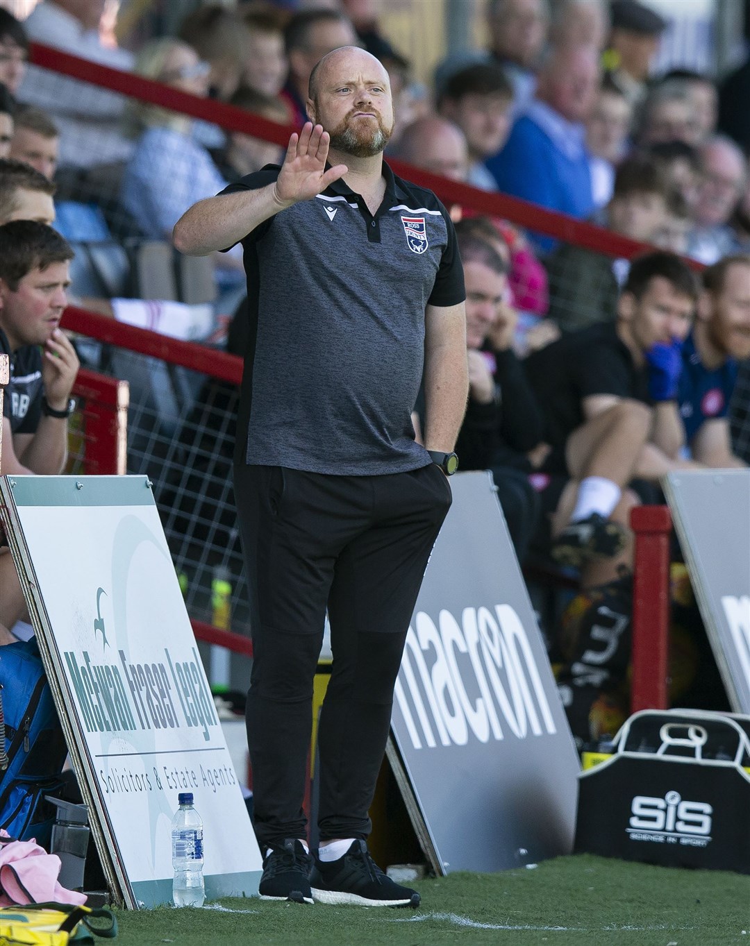 Steven Ferguson is leaving his role as Ross County co-manager and moving upstairs at the club. Picture: Ken Macpherson
