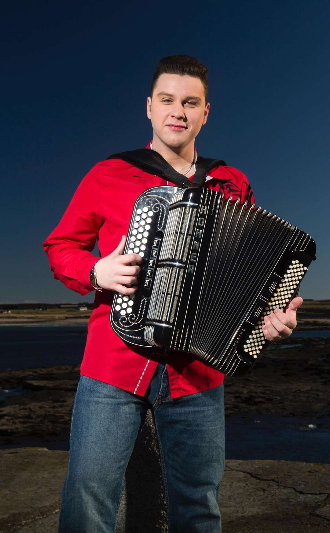 Brandon McPhee: 'From the very second that I played an accordion I knew that entertainment was exactly what I wanted to do with my life.' Picture: John Baikie