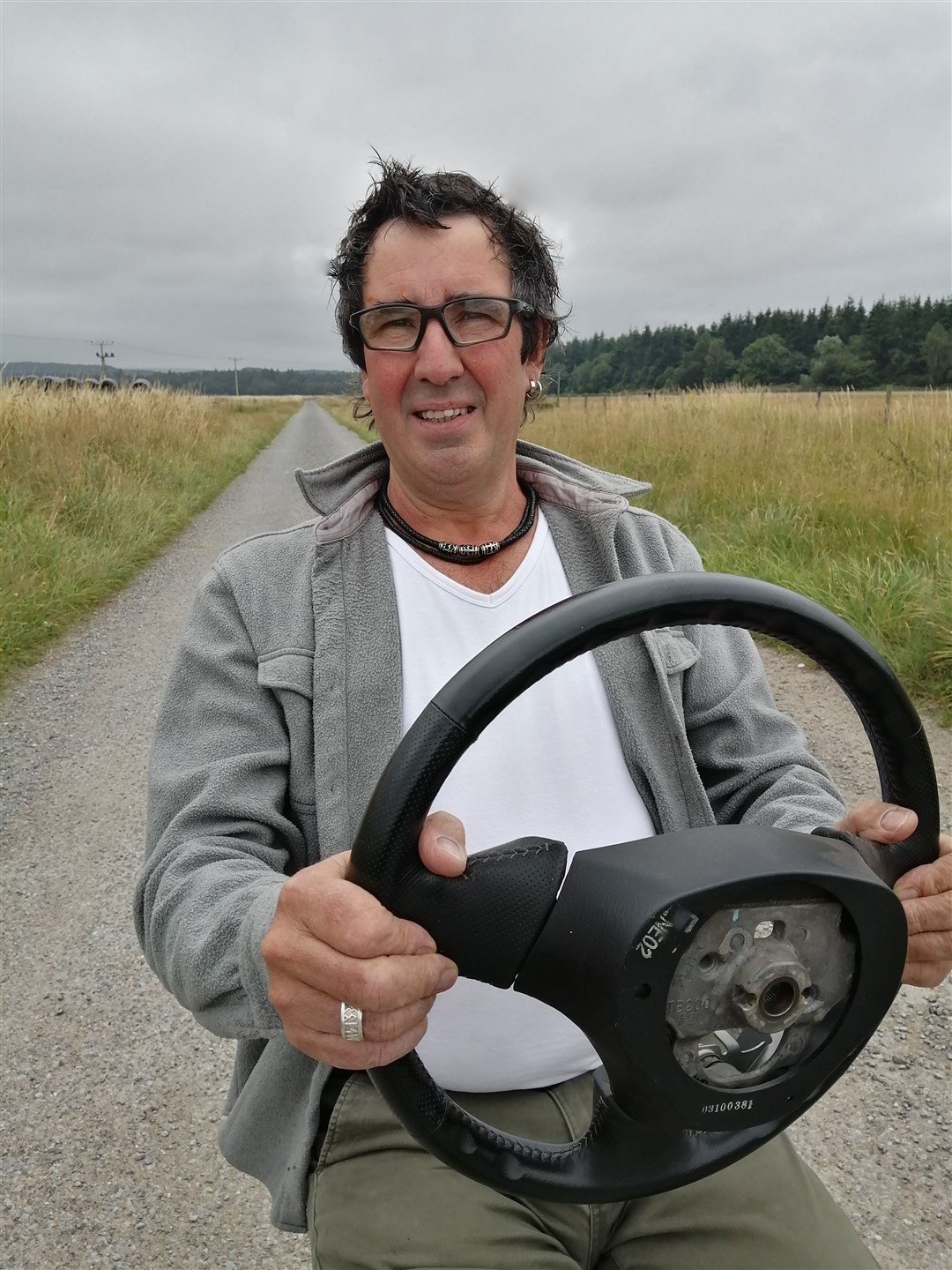 Jon Lane has the steering wheel – now he just needs the innovative new minibus to go with it.
