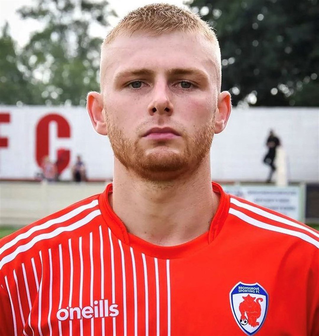 Cody Fisher played for Bromsgrove Sporting FC and was 23 when he was stabbed to death in Crane on Boxing Day (Chris Jepson/Bromsgrove Sporting FC/PA)