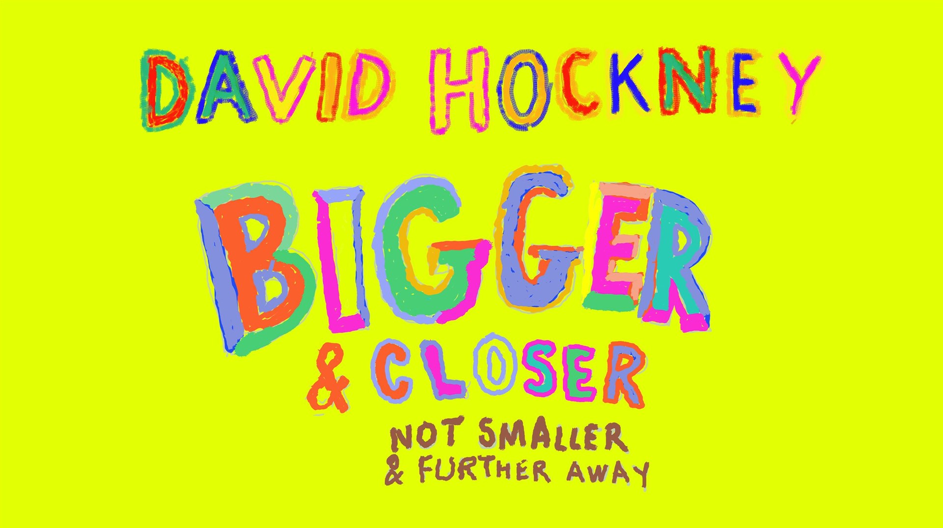 David Hockney: Bigger & Closer (Not Smaller & Further Away) will give visitors the opportunity to engage with audio and visual elements to follow a journey through Hockney’s art (David Hockney/PA)