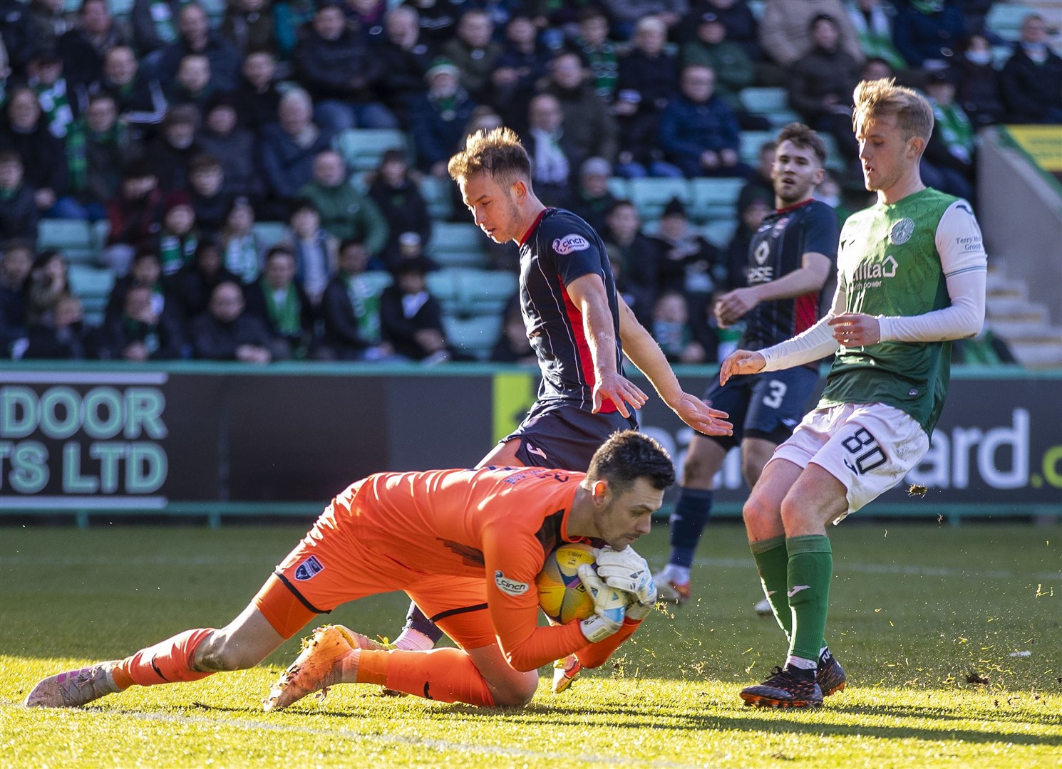 Ross County suffered a disappointing defeat to Hibernian last time out. Picture: Andy Barr