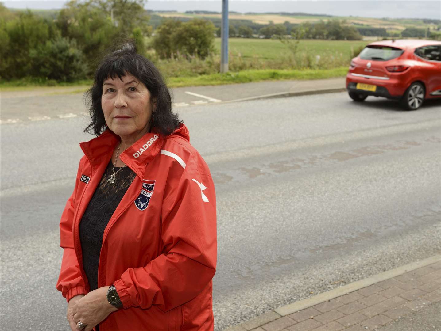 Councillor Margaret Paterson opposed the applications after an impassioned plea for a rethink on the A835 junction leaving Conon Bridge. Picture: James MacKenzie..