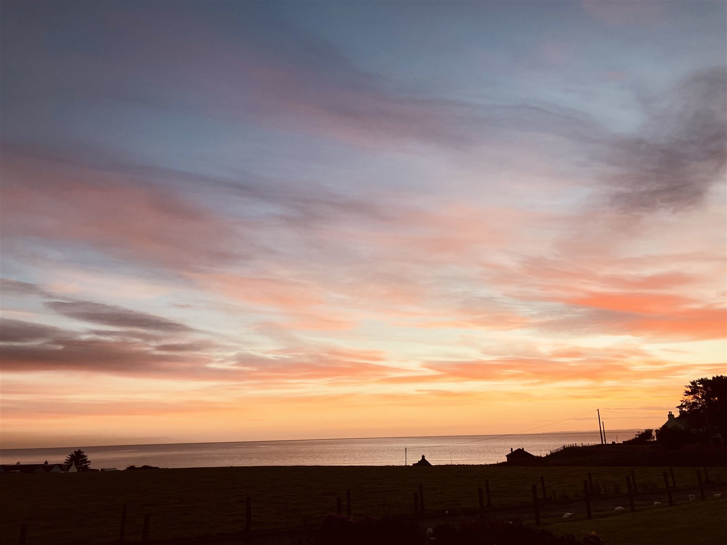 Nina Westwater shared this picture of a beautiful Shandwick Bay sunrise.