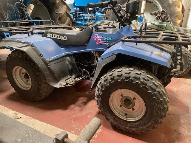 A Suzuki Quad Runner 250 quad bike once owned by Ozzy Osbourne is to be sold at auction (Cheffins/PA)
