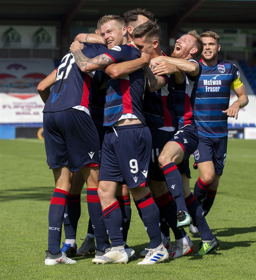 Ross County head to Hearts on Saturday. Picture: Ken Macpherson