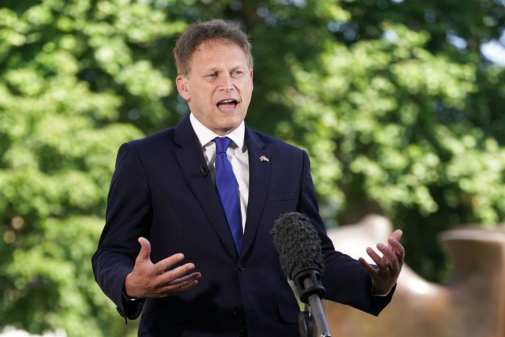 Grant Shapps (Aaron Chown/PA)