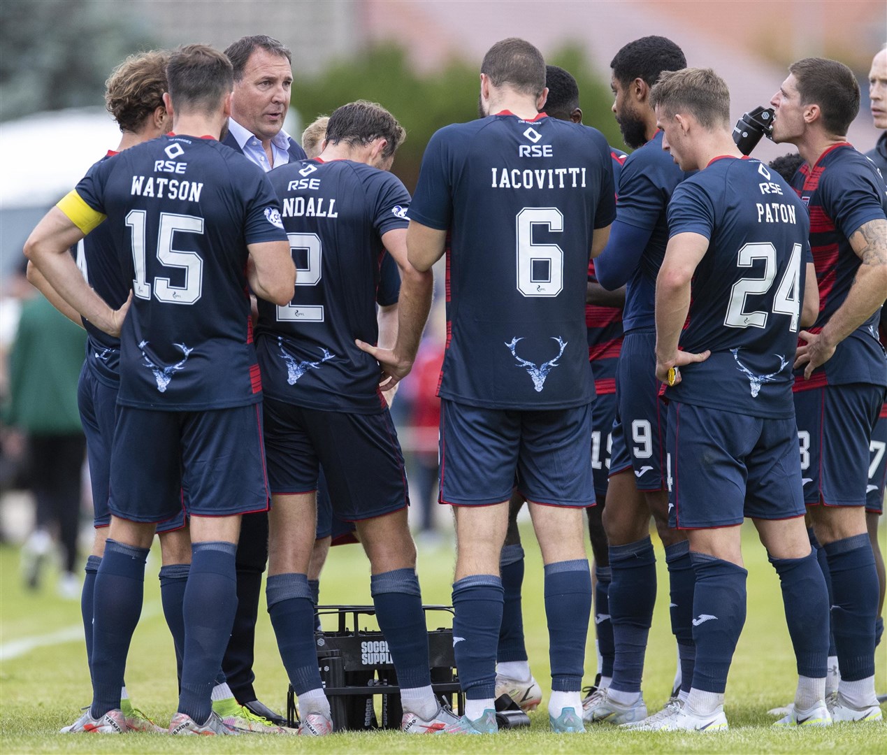 Malky Mackay feels the competition for places at Ross County is already driving the team on. Picture: Ken Macpherson